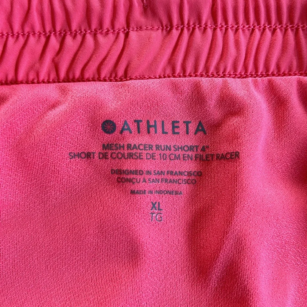 Athleta Mesh Run Racer Short 4” sz XL NWT - Picture 8 of 9